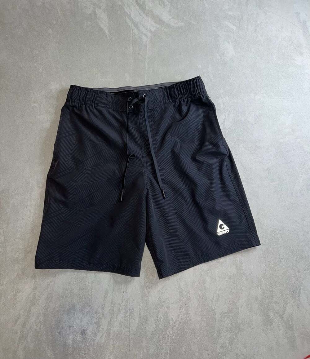 Gerry Swim Shorts Black Geometric Pattern M